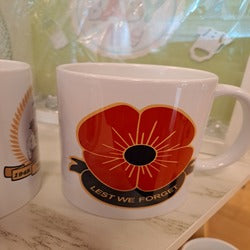 🕊️Lest We Forget Commemorative Cup – Honouring the Brave