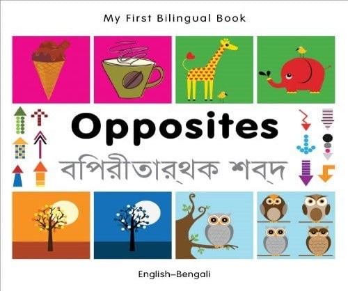 Dual Language Baby Board Book: OPPOSITES
