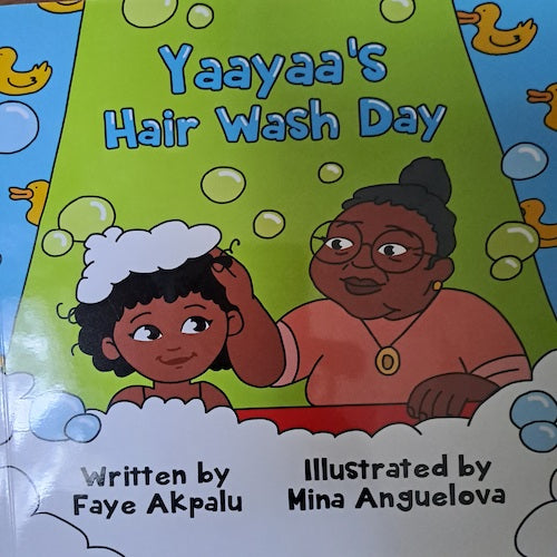 YaaYaa's Hair Wash Day